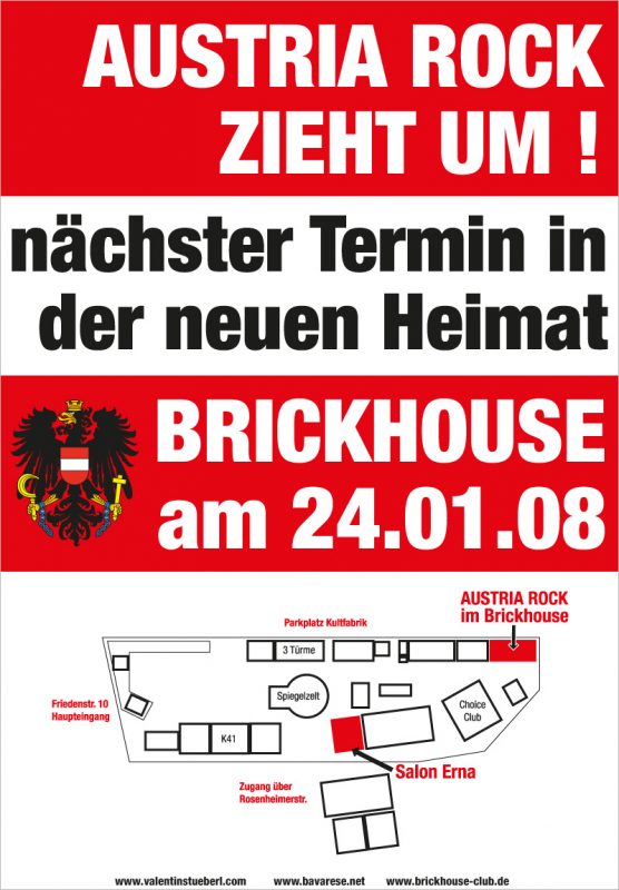 Austria Rock moving to Brickhouse