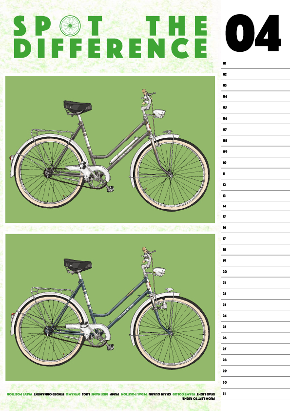 Umwerk's perpetual cycling calendar, April. Spot the difference.