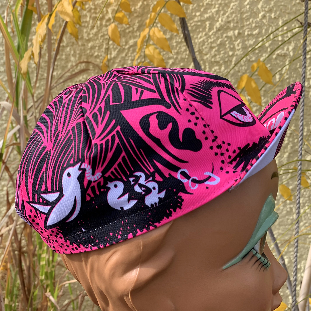 Pink cheap cycling cap