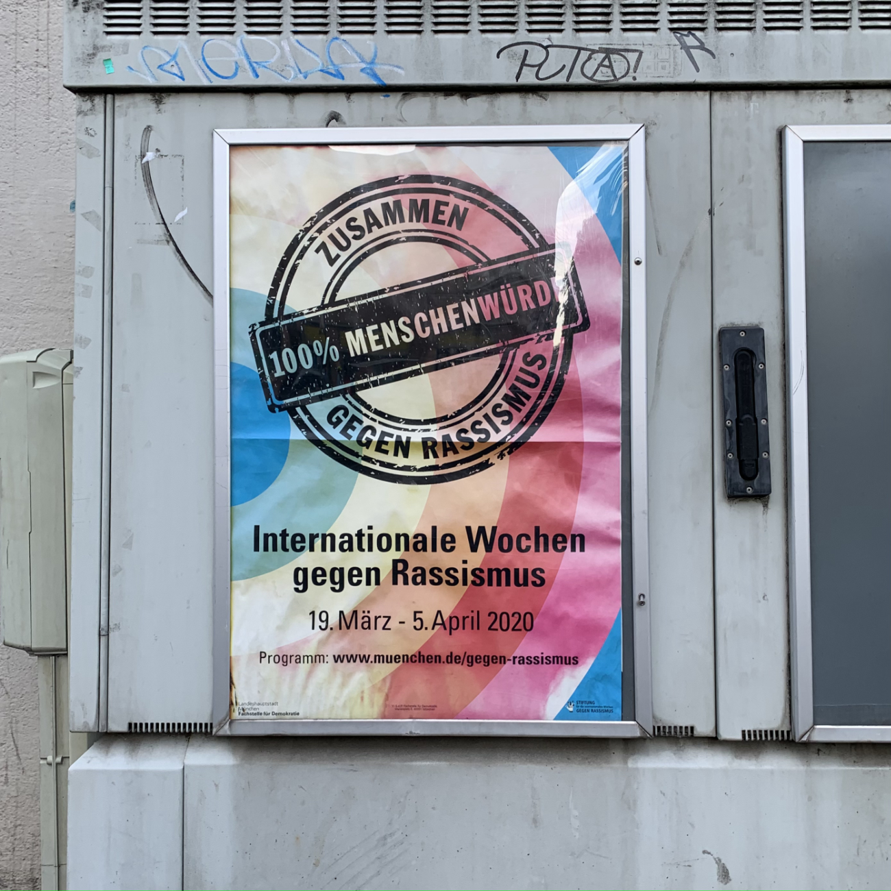 Internationale Wochen gegen Rassismus Plakat 2020