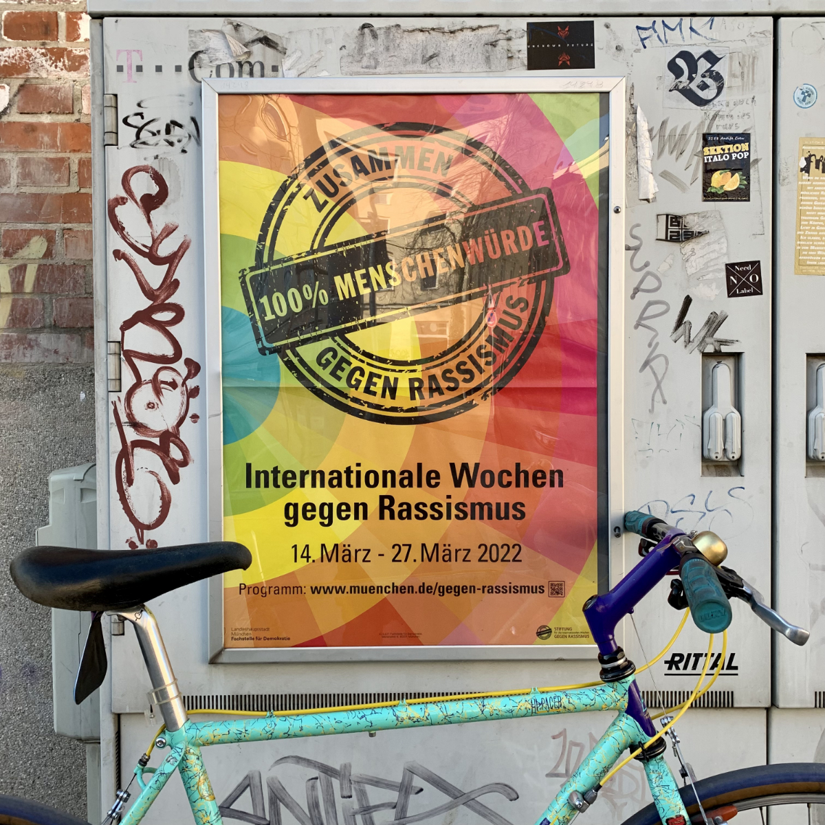 Internationale Wochen gegen Rassismus Plakat 2022