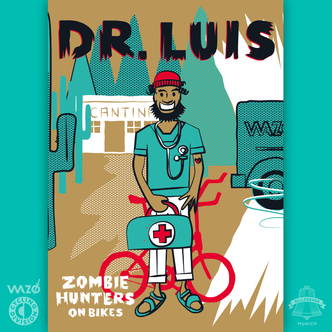 Zombie Hunters on Bikes, Season 2 – Dr. Luis